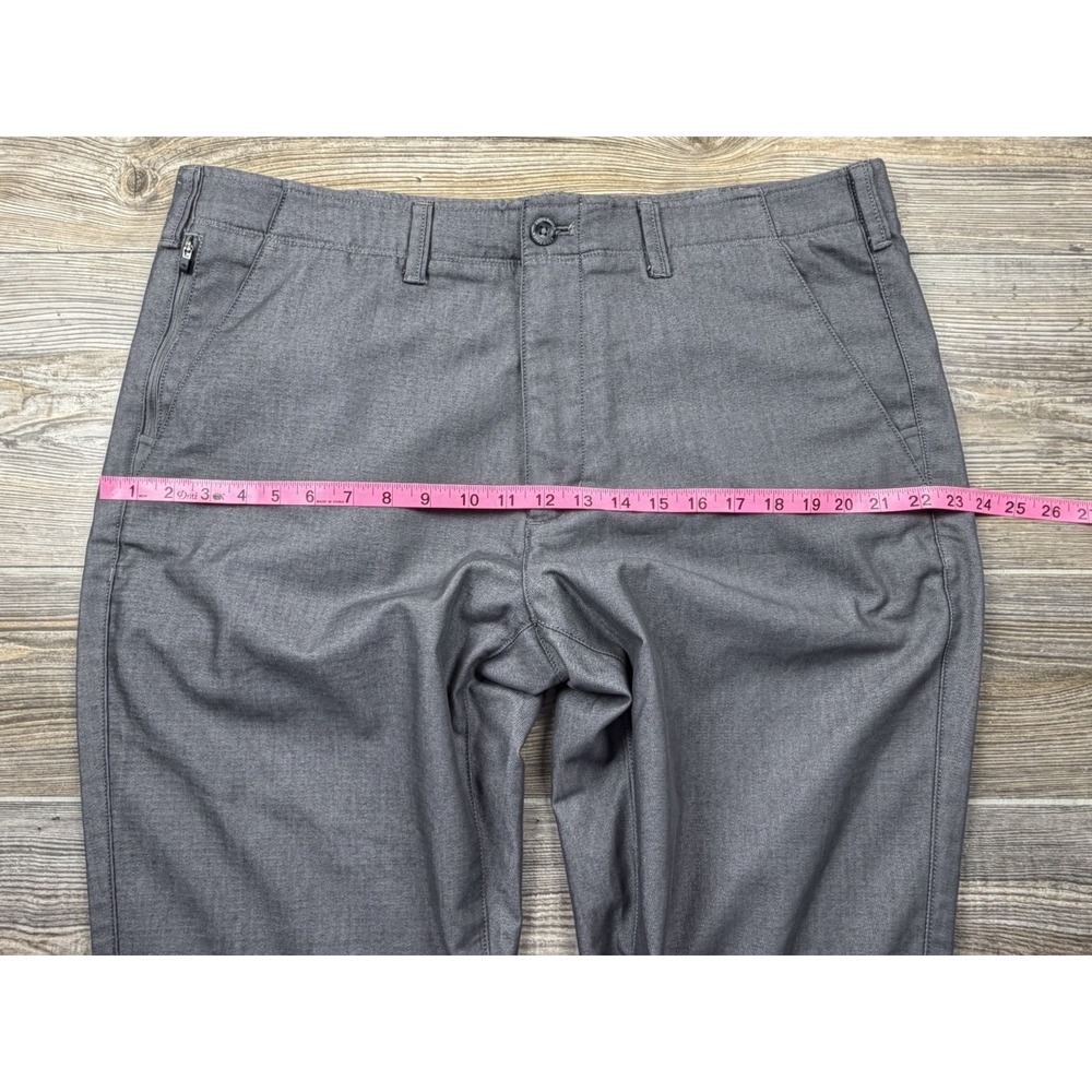 Eddie Bauer Flex Wrinkle Resistant Sport Chino Mens 40x36 Gray Office Travel - Picture 7 of 12